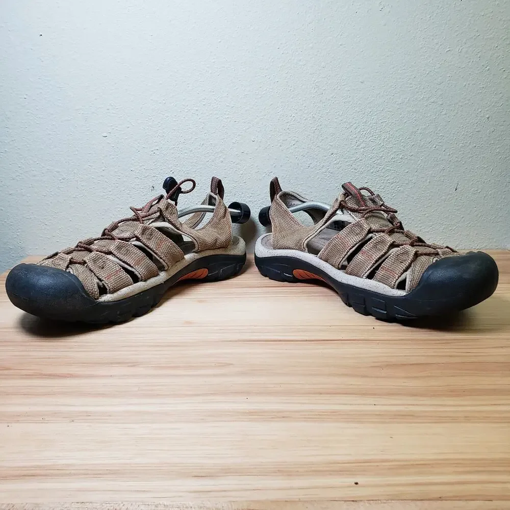 Keen Men's 12 Newport Water‎ Sandals Beige Tan Hiking Gorpcore Utility Camping